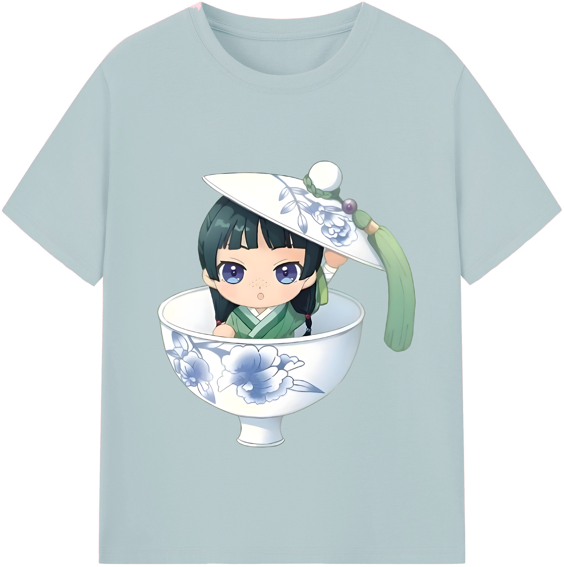 （画像用） 薬屋のひとりごと The Apothecary Diaries 綿100％半袖Tシャツ（フロントプリント）